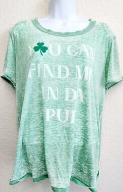 Doc Green You Can Find Me At Da Pub Graphic Shirt XXL Lightweight Short Sleeves